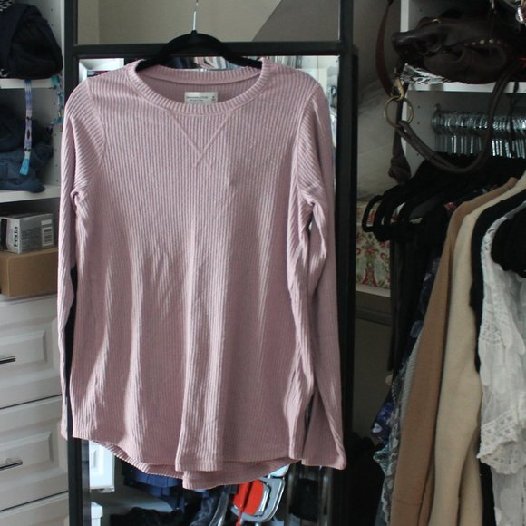 NWT A&F Soft AF purple tunic, Sz. M - Picture 1 of 3